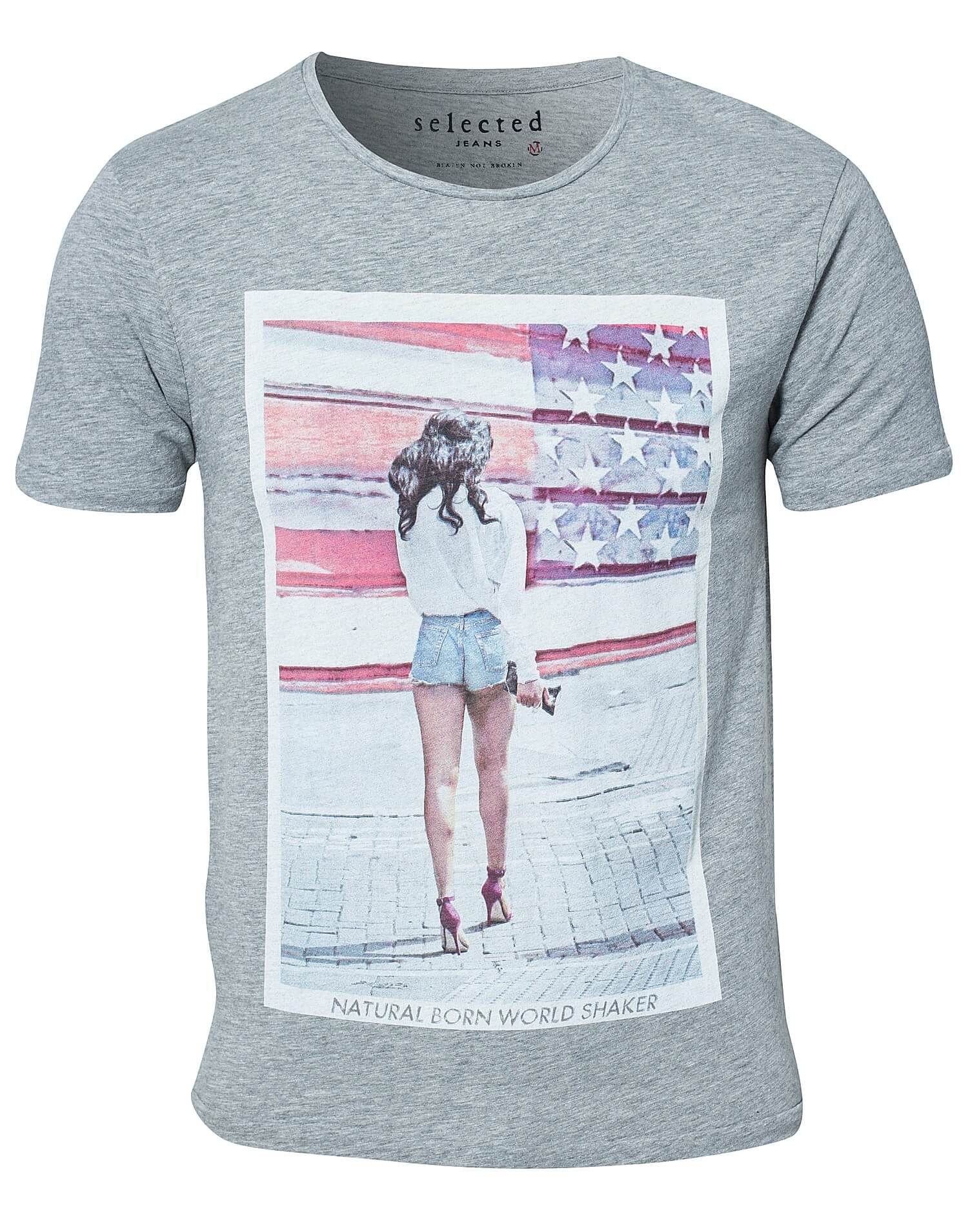 تی شرت مردانه Wicked SS O-Neck Selected Homme - Image 2