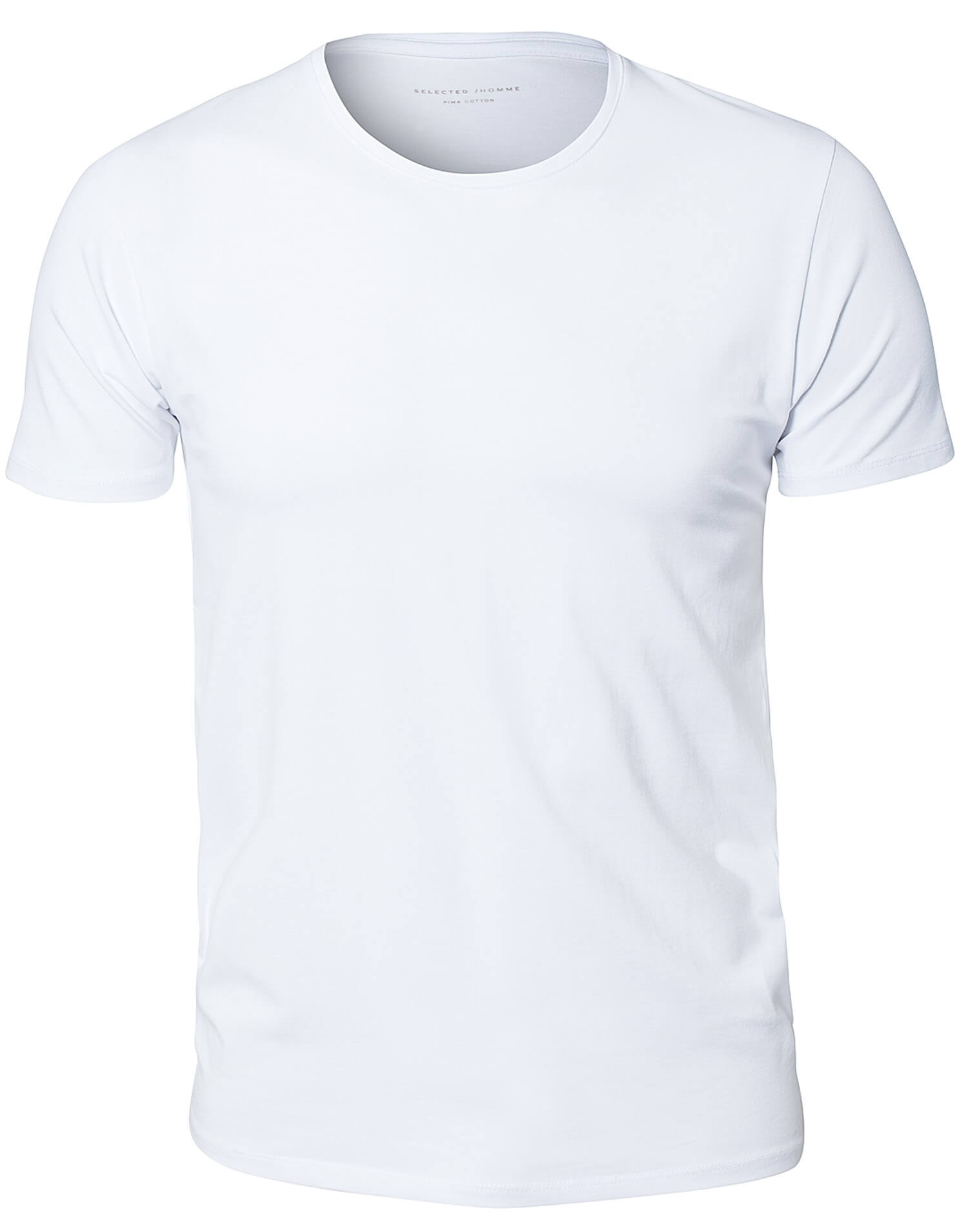 تی شرت Pima SS O-Neck NOOS Selected Homme - Image 3